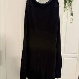 Faded Glory Black Maxi Skirt